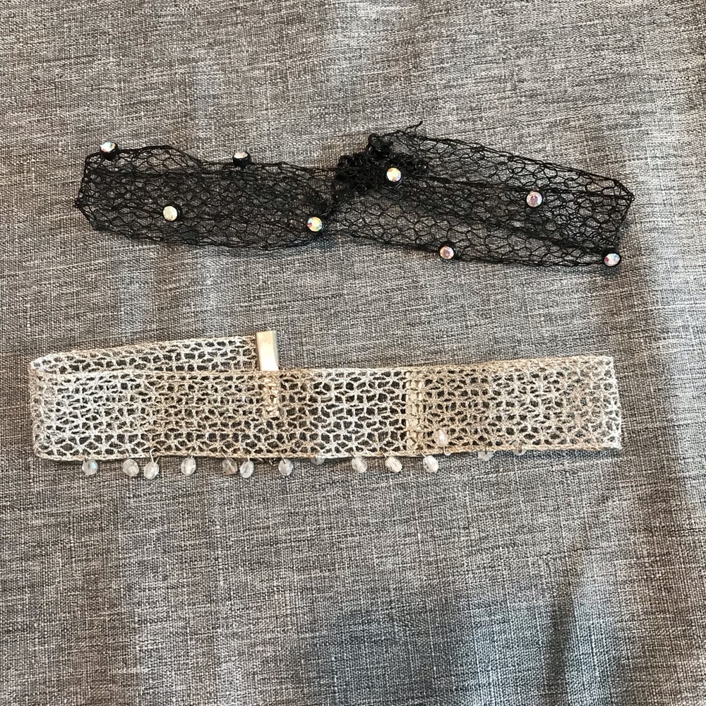 Choker necklaces